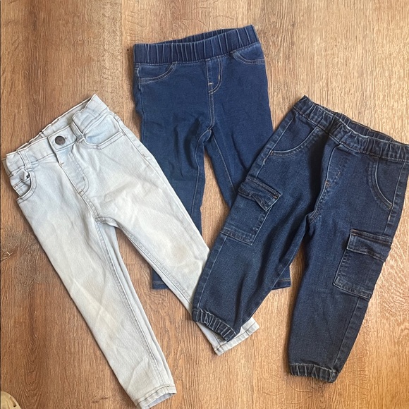 Garanimals Other - Garanimals Girls Denim Jogger Pants - Dark Blue, Blue, Light Blue | Size 2T